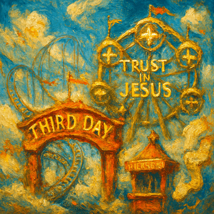 Third Day Trust in Jesus Visual Art on GoodChristianMusic.com