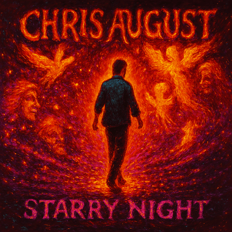 Chris August Starry Night Visual ART on GoodChristianMusic.com