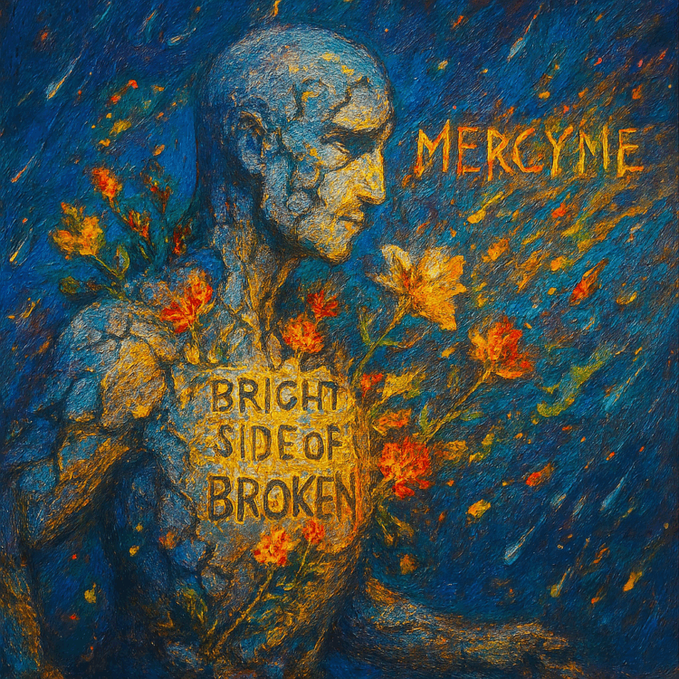 MercyMe Bright Side Of Broken Visual Art on GoodChristianMusic.com