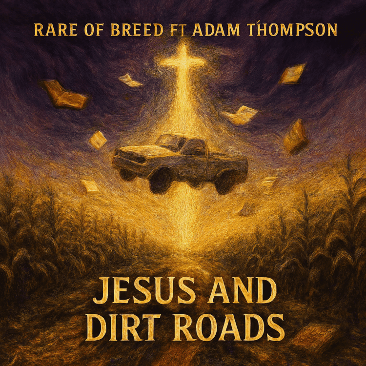 Visual Art for Rare of Breed and Adam Thompson jesus and dirt roads on goodchristianmusic.com