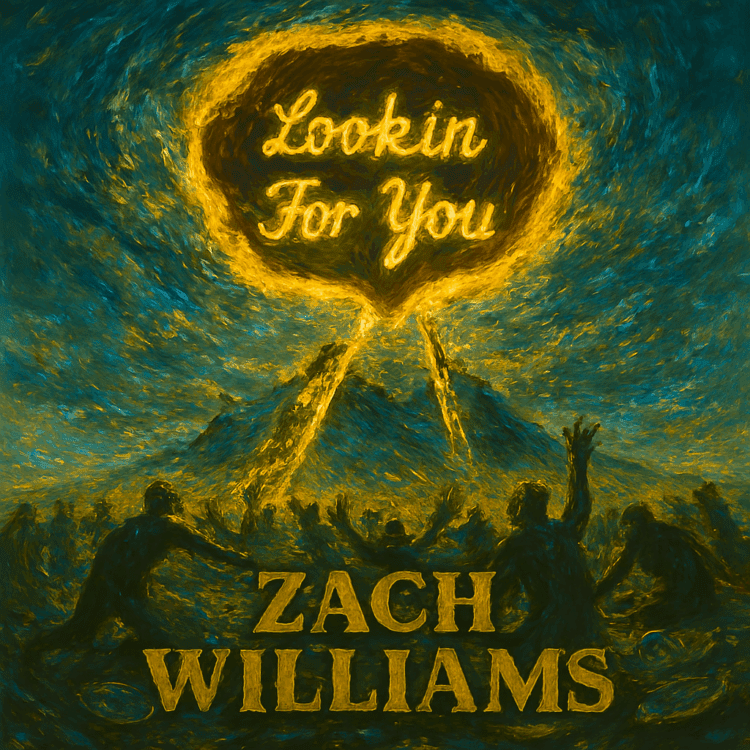 Zach Williams Lookin For You Visual Art for GoodChristianMusic.com