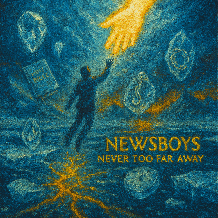 Newsboys "Never Too Far Away" Visual Art on GoodChristianMusic.com