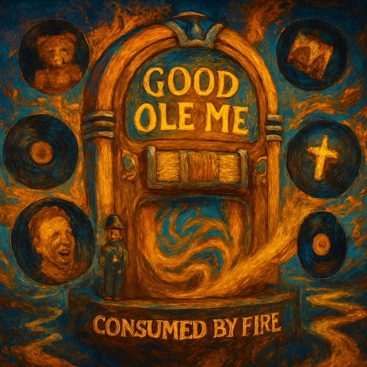 Consumed By Fire Goodbye Ole Me Visual Art for GoodChristianMusic.com