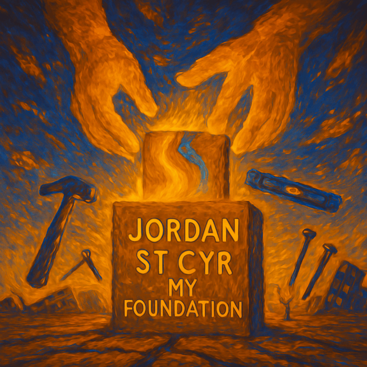 Jordan St Cyr My Foundation on GoodChristianMusic Visual ARt