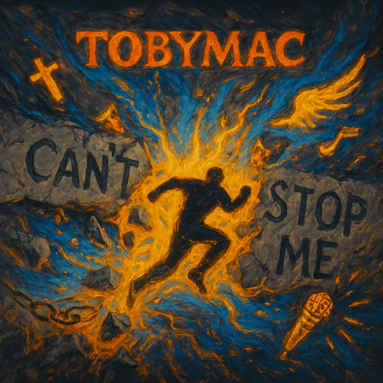 TobyMac "Can't Stop Me" Share Worthy Song Visual Art for GoodChristianMusic.com