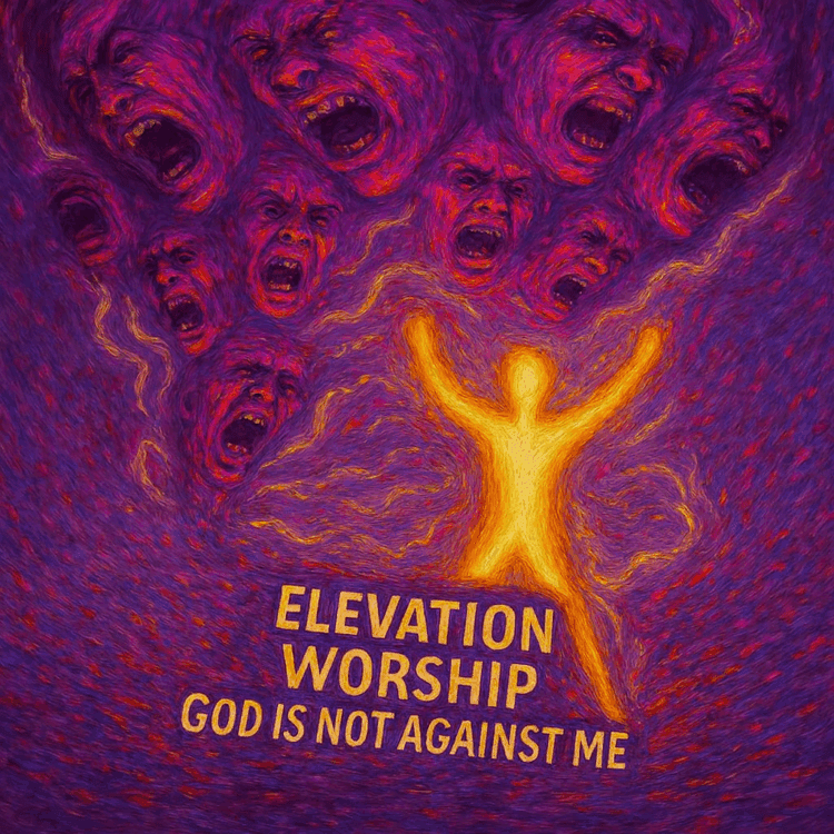 Elevation Worship "God Is Not Against Me" Visual Art on GoodChristianMusic.com