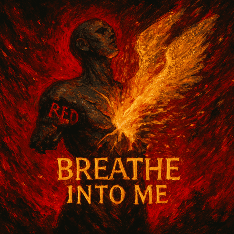 Breathe into Me Red Visual Art on GoodChristianMusic.com