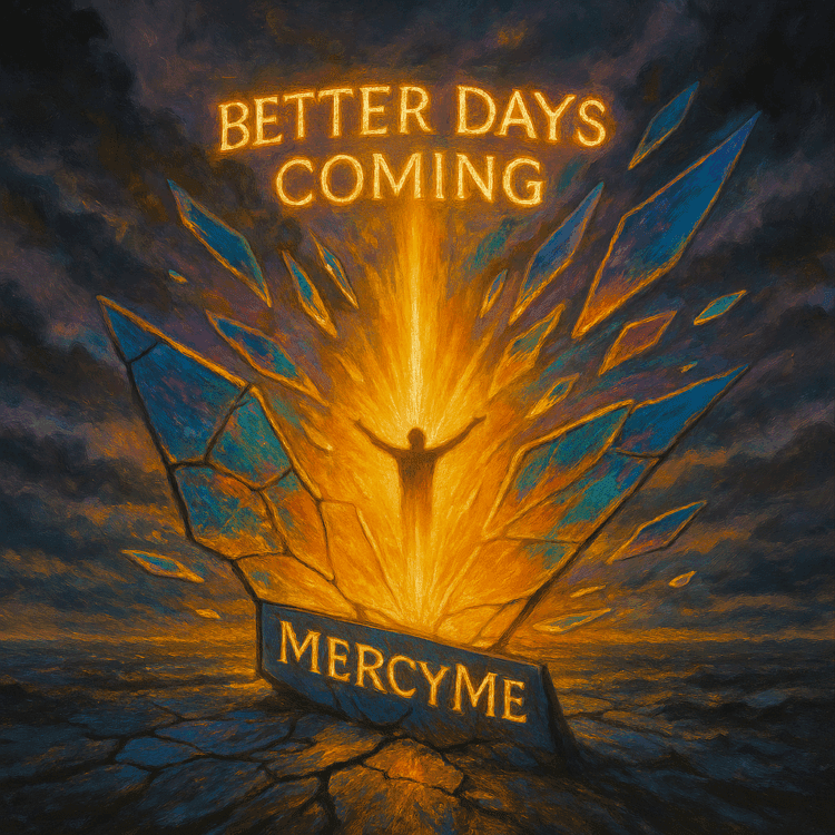 Better Days Coming MercyMe Visual Art on GoodChristianMusic.com