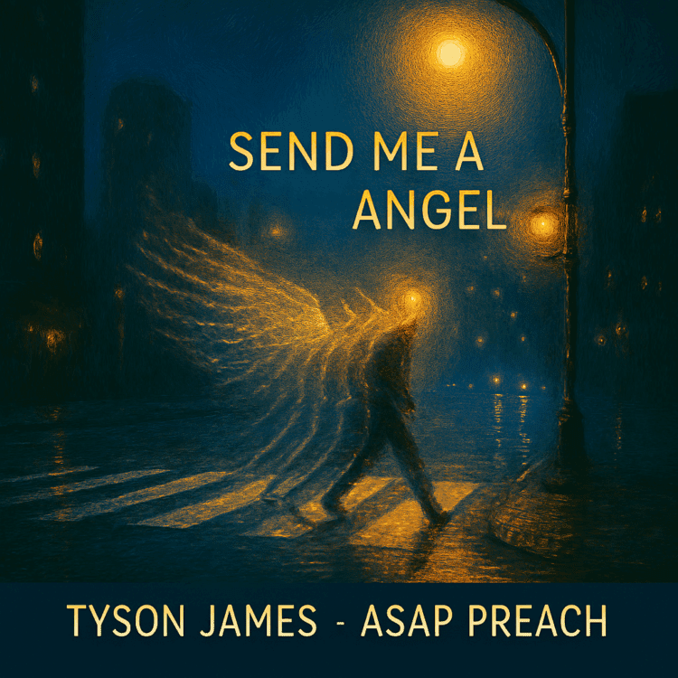 Send Me An Angel Tyson James and ASAP Preach Visual Art on GoodChristianMusic.com