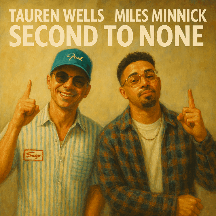 Tauren Wells Miles Minnick Visual ARt for Second to None