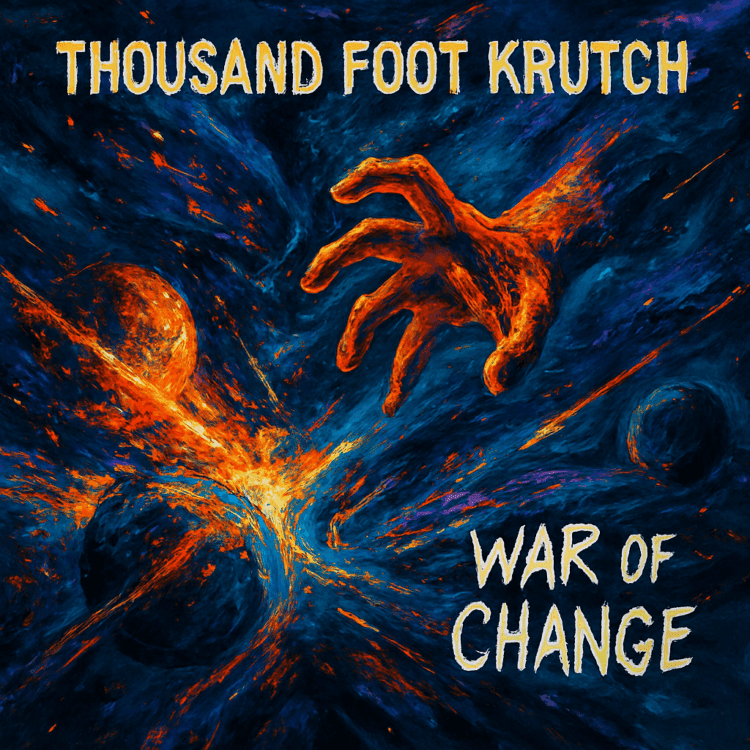 Thousand Foot Krutch "War of Change" Share Worthy Song Visual Art for GoodChristianMusic.com