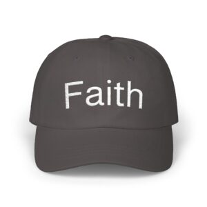Faith Embroidered Classic Dad Hat