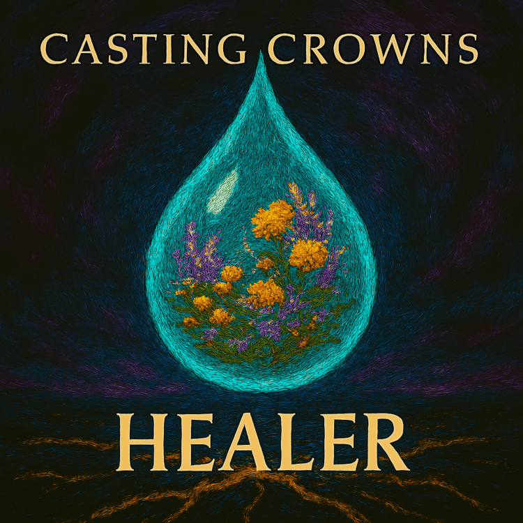 Casting Crowns Healer Visual Art on GoodChristianMusic.com
