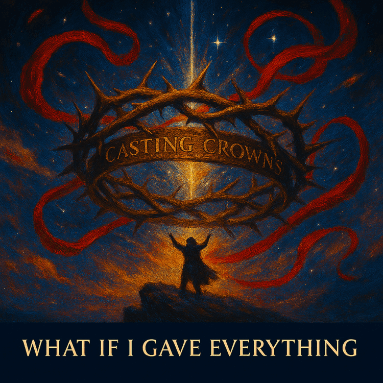 Casting Crowns What If I Gave Everything Visual Art on GoodChristianMusic.com