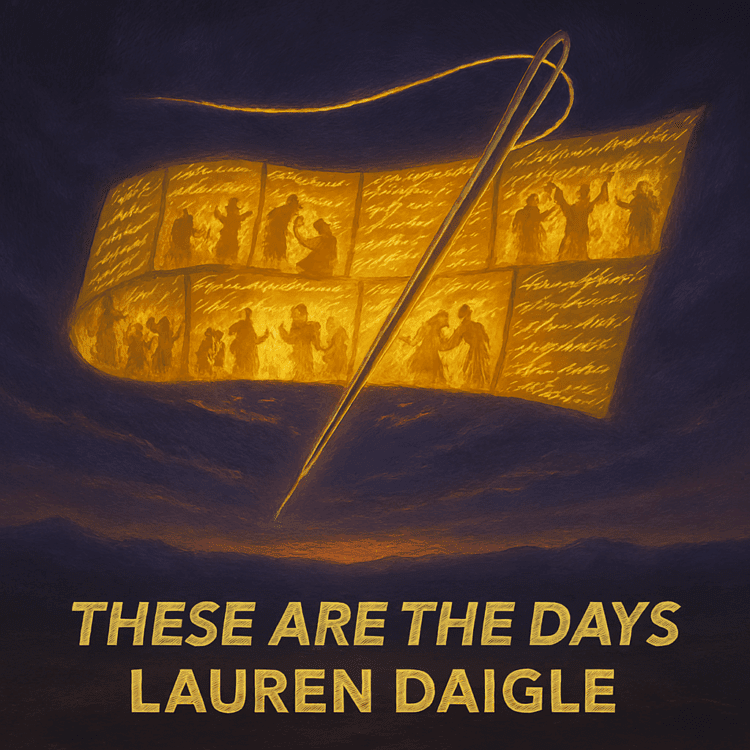 These Are the Days Visual Art Lauren Daigle on goodChristianMusic.com