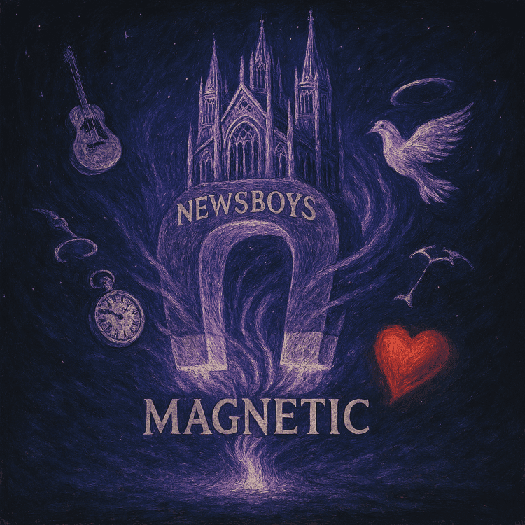 Newsboys "Magnetic" Visual Art on GoodChristianMusic.com