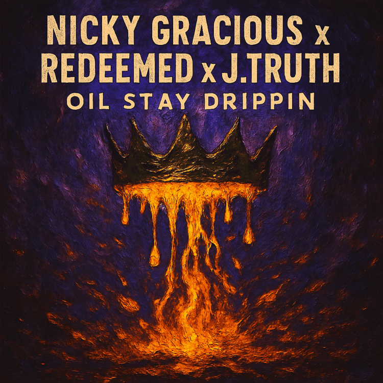 Nicky Gracious Oil Stay Drippin Visual Art