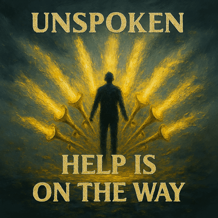 Unspoken Help is on the Way Visual Art on GoodChristianMusic.com