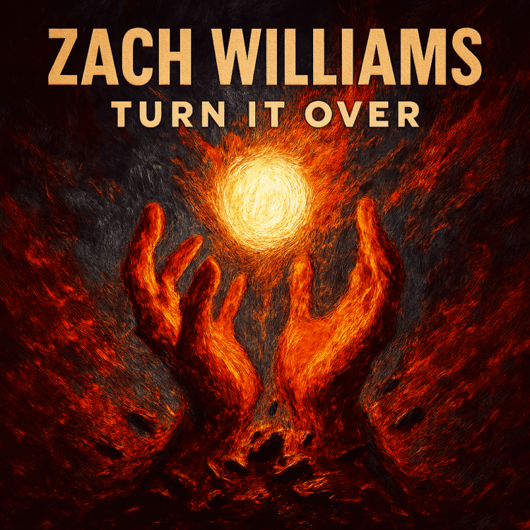 Zach William Turn It Over Visual Art on GoodChristianMusic.com