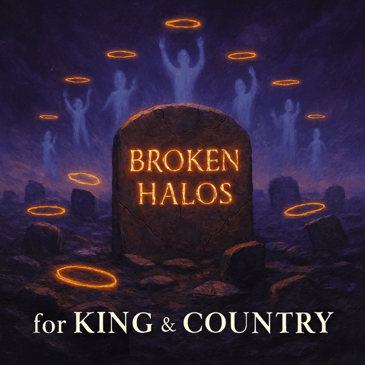 for King & Country Visual Art for Broken Halos on GoodChristianMusic.com