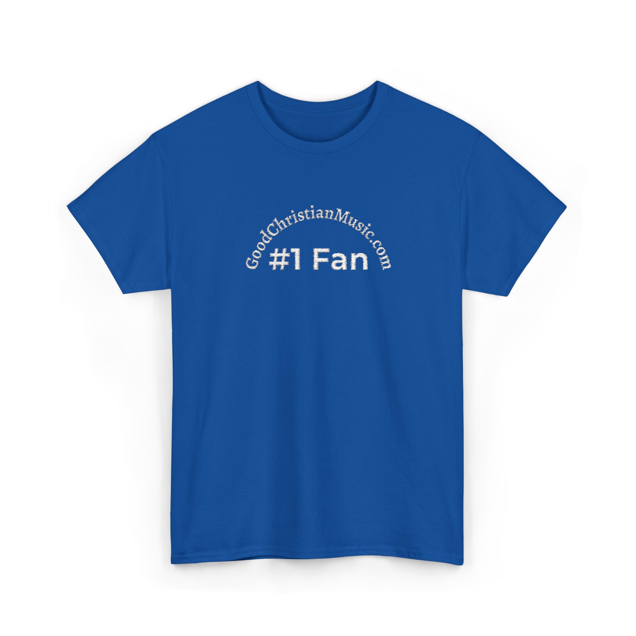 #1 Fan Embroidered Tee Shirt - Image 9