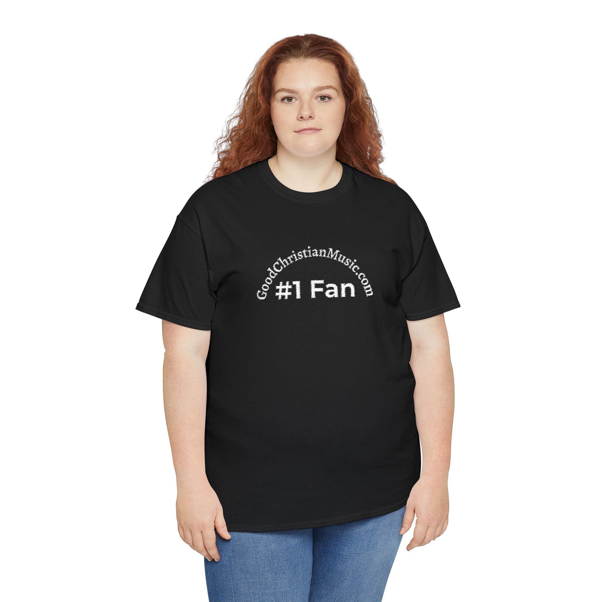 #1 Fan Embroidered Tee Shirt - Image 8