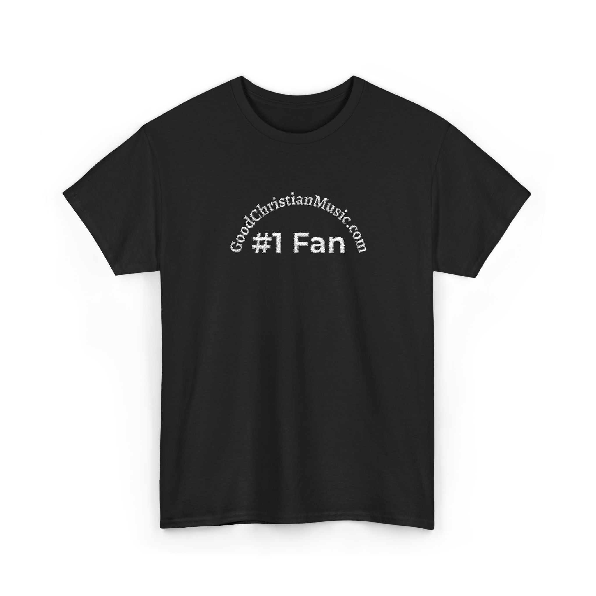 #1 Fan Embroidered Tee Shirt - Image 5