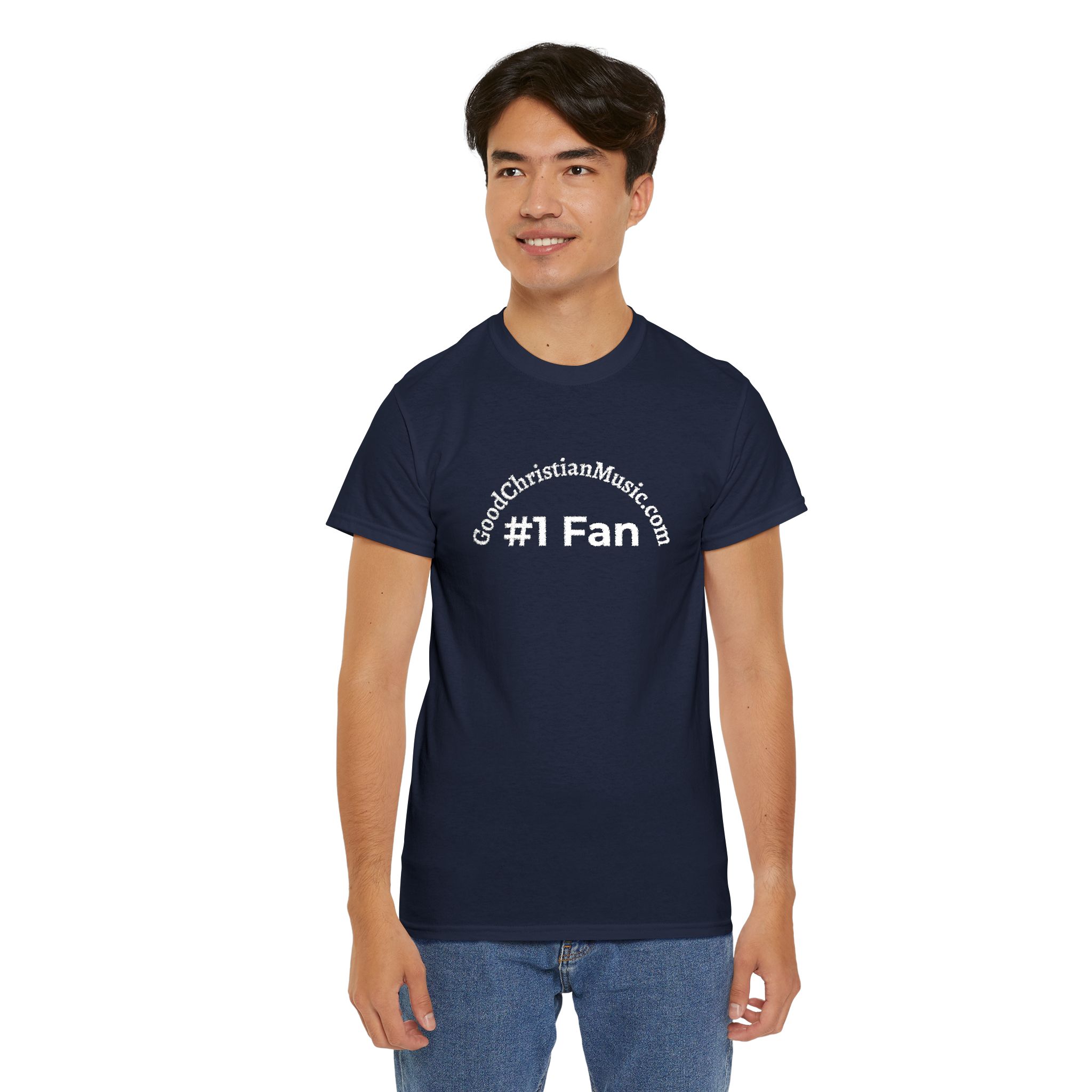 #1 Fan Embroidered Tee Shirt - Image 15