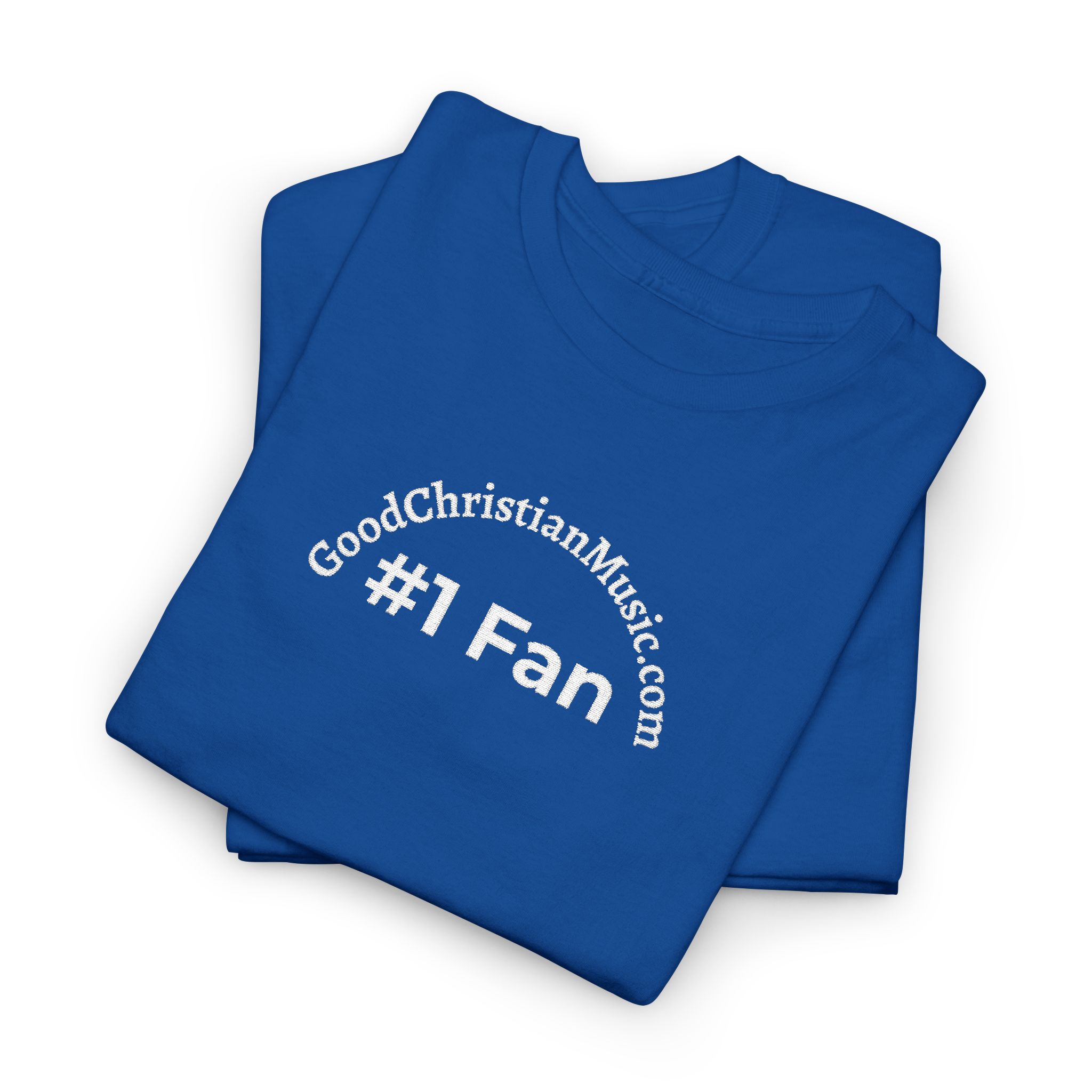#1 Fan Embroidered Tee Shirt - Image 10