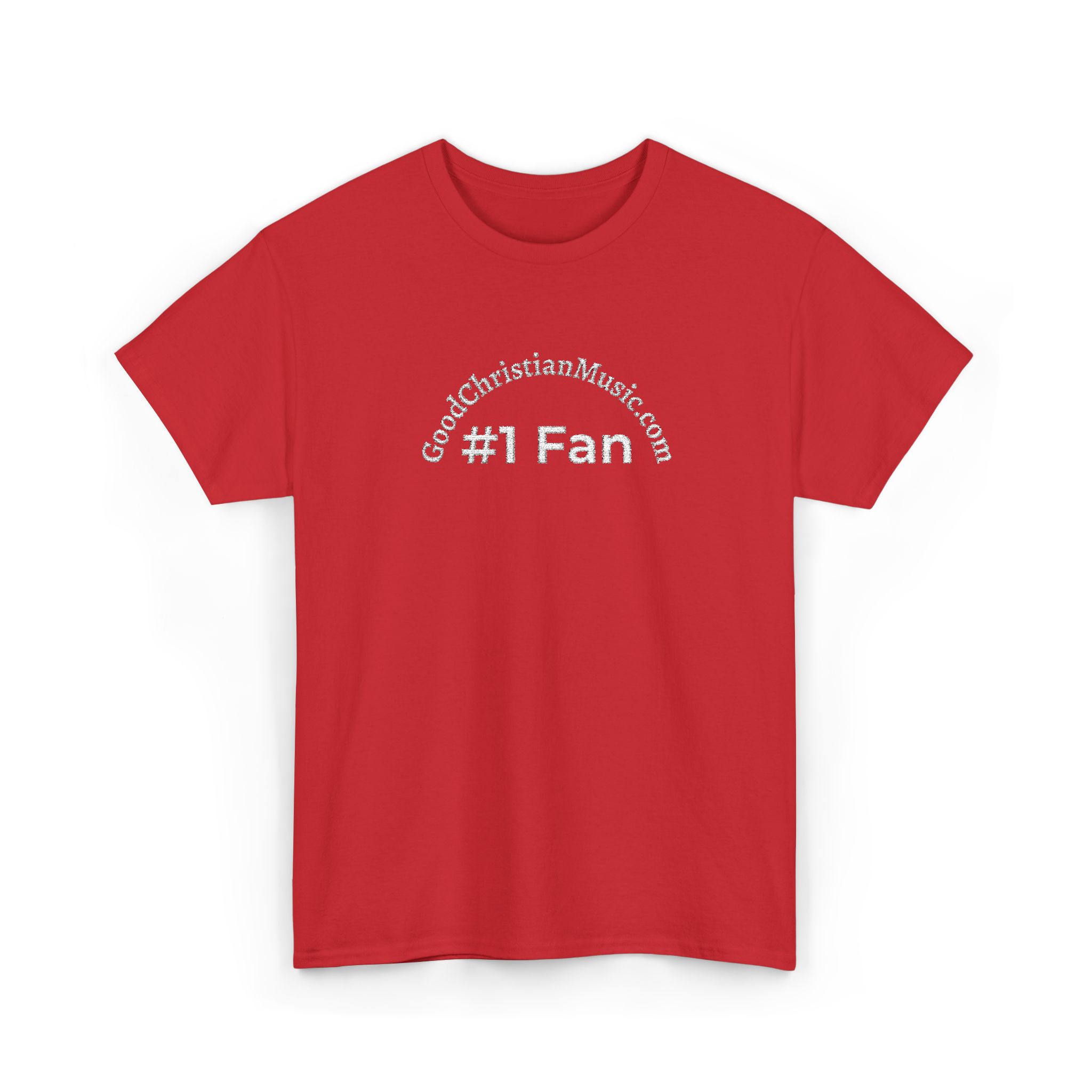 #1 Fan Embroidered Tee Shirt - Image 17