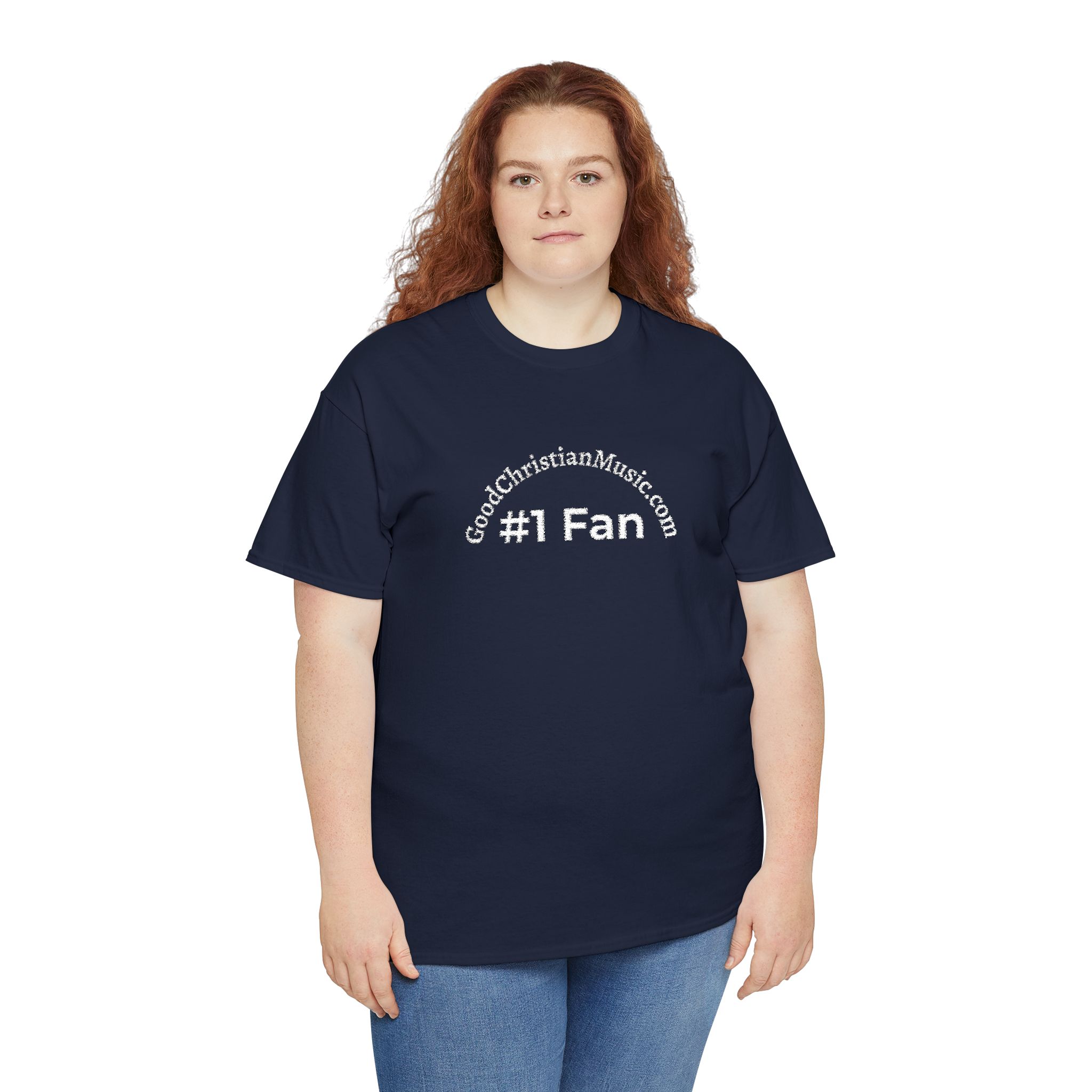 #1 Fan Embroidered Tee Shirt - Image 16