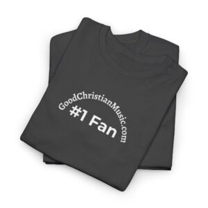 #1 Fan Embroidered Tee Shirt