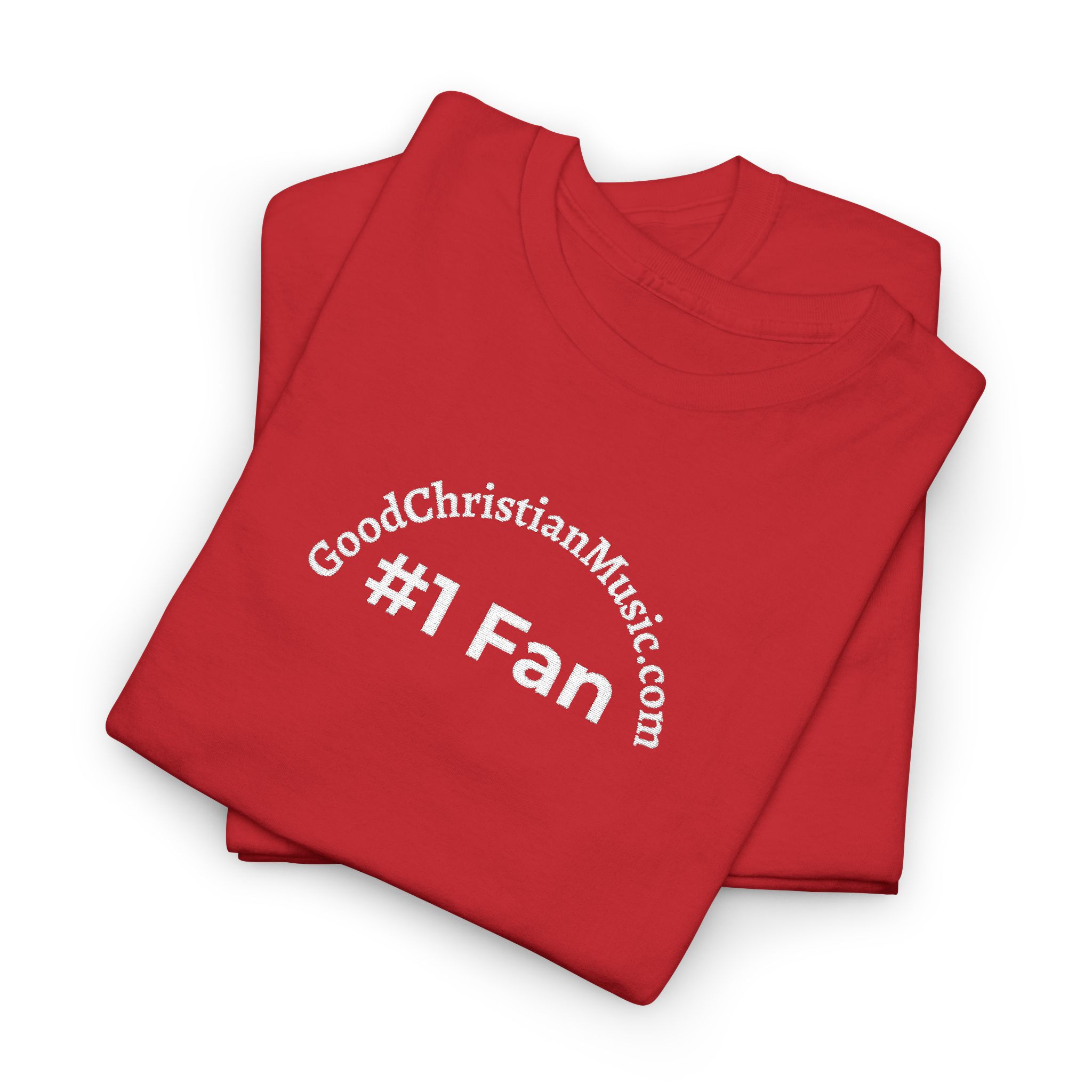 #1 Fan Embroidered Tee Shirt - Image 18