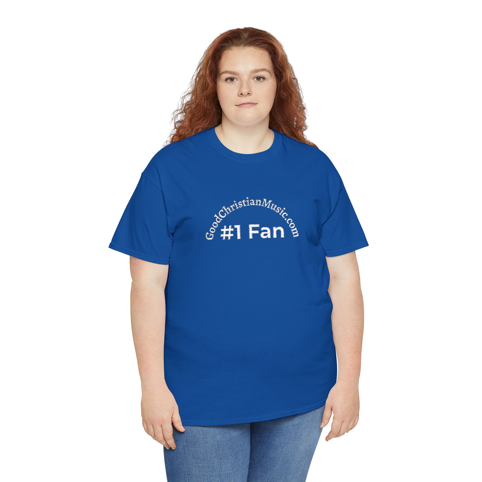 #1 Fan Embroidered Tee Shirt - Image 12