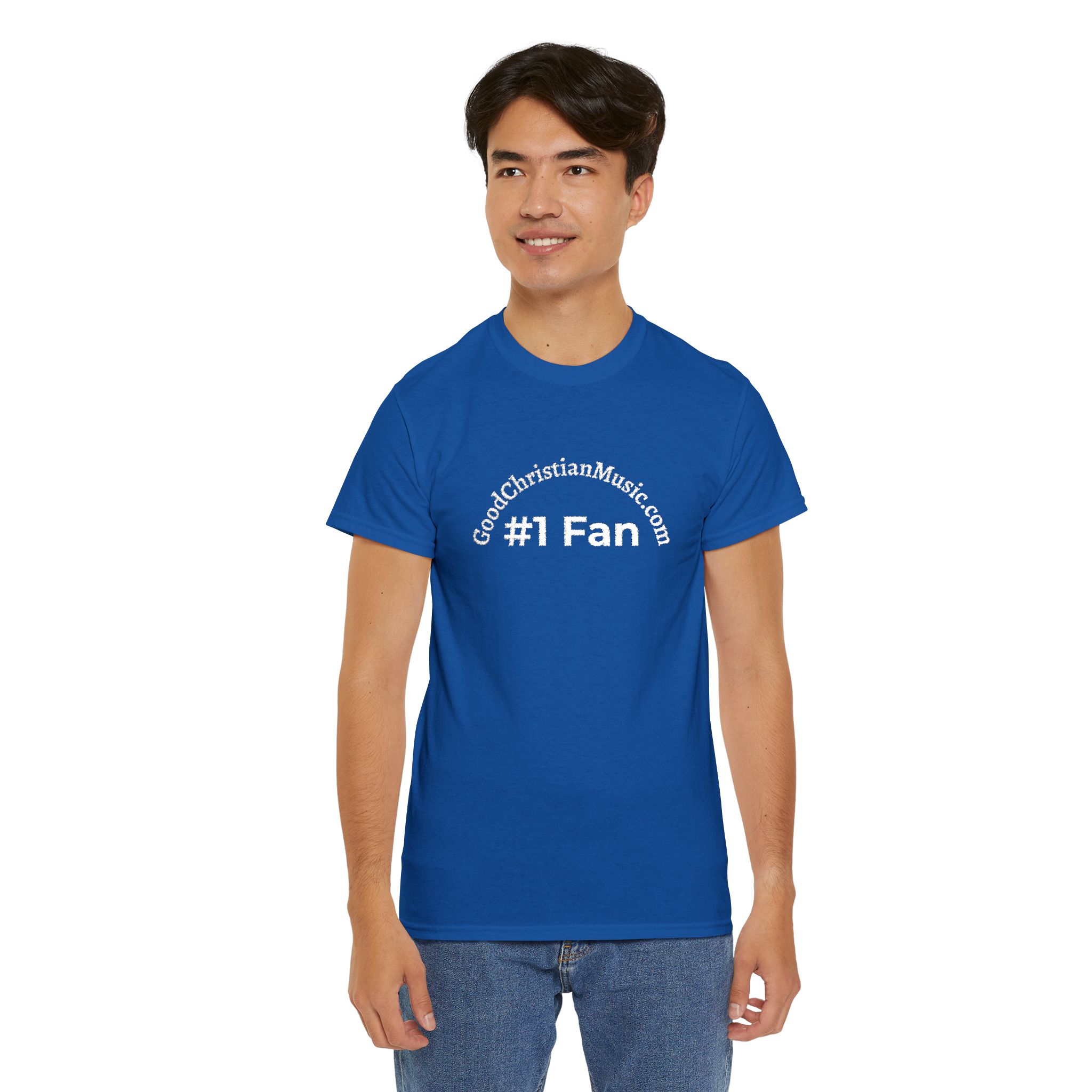 #1 Fan Embroidered Tee Shirt - Image 11