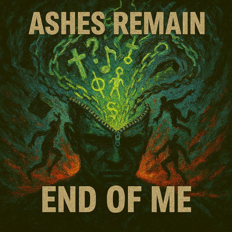 Ashes Remain End Of Me Visual Art on goodChristianMusic.com