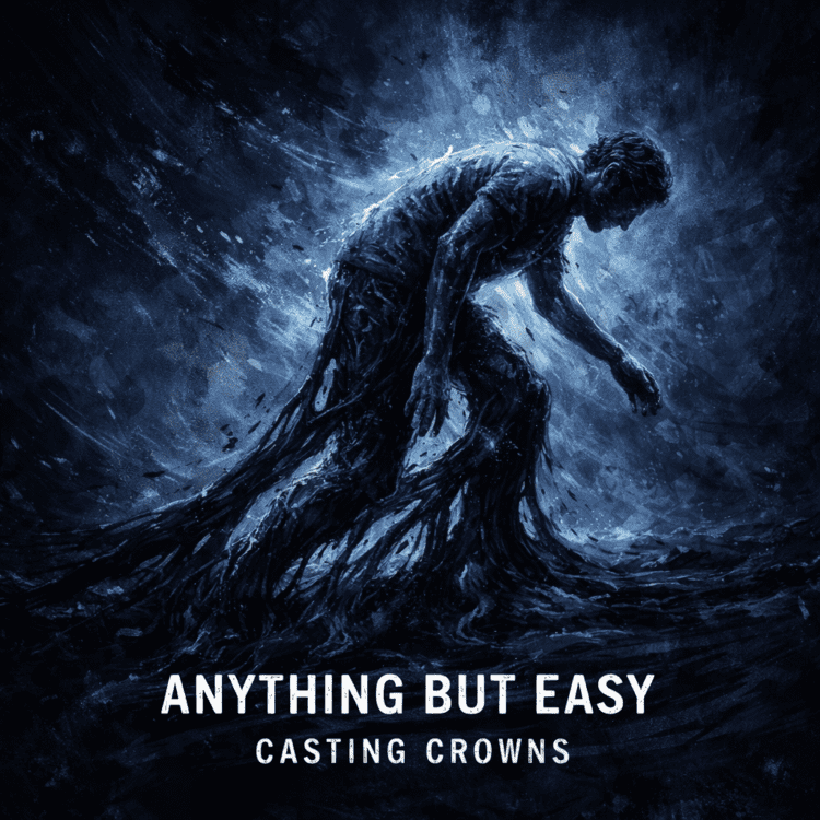 Casting Crowns Anything But Easy Visual ARt on GoodChirstianMusic.com
