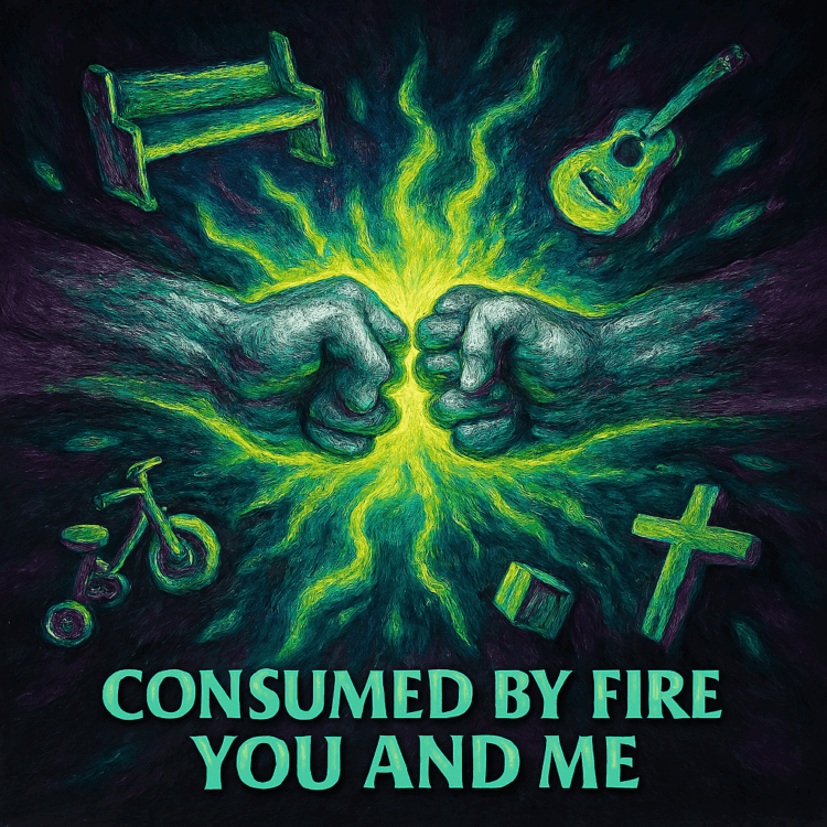 Consumed By Fire You and Me Visual Art on goodChristianMusic.com