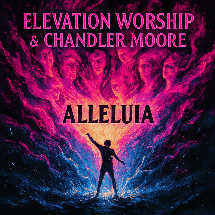 Elevation Worship Alleluia Visual Art on GoodChristianMusic.com