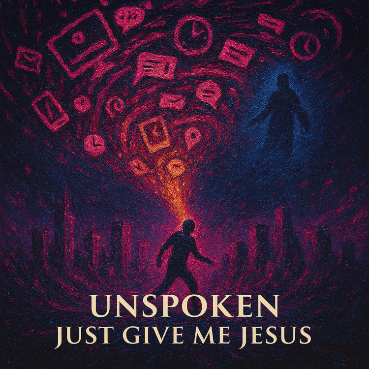 Unspoken Just Give Me Jesus Visual Art on GoodChristianMusic.com