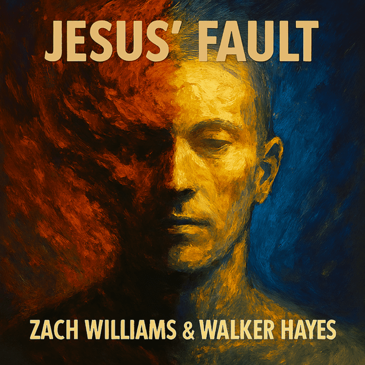 Zach Williams Walker Hays Jesus' Fault Visual Art on GoodChristian