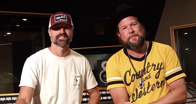 Zach-Williams-and-Walker-Hayes on GoodChristianMusic.com for Jesus' Fault