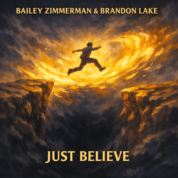 Bailey Zimmerman & Brandon Lake New Song Alert Just Believe Visual Art on GoodChristianMusic.com