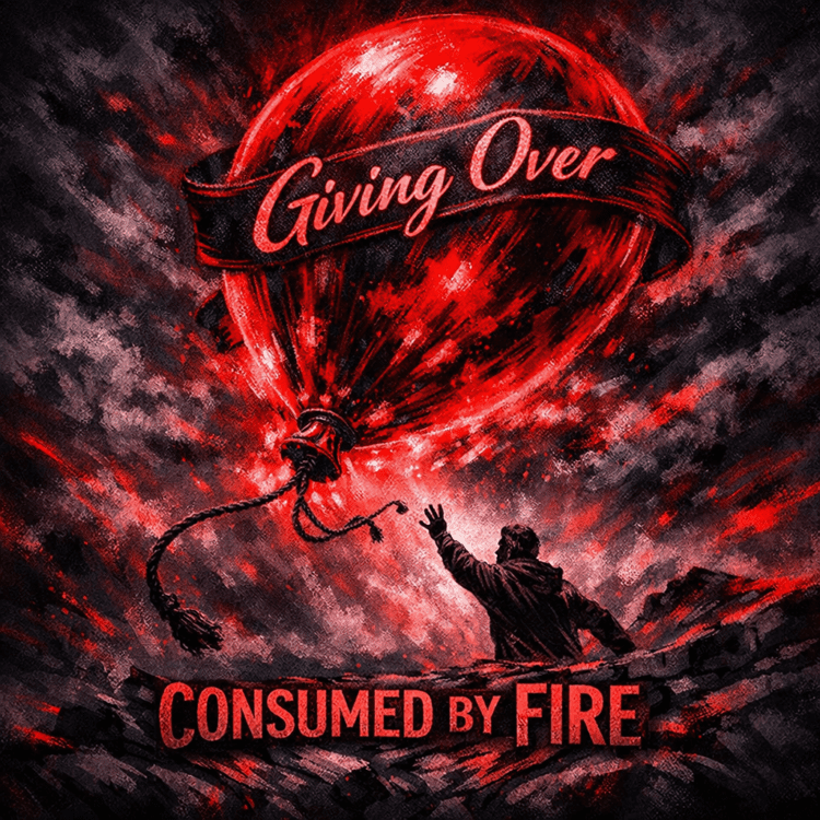 Consumed By Fire “Giving Over” Melodies of Mercy Visual Art on goodChristianmusic.com