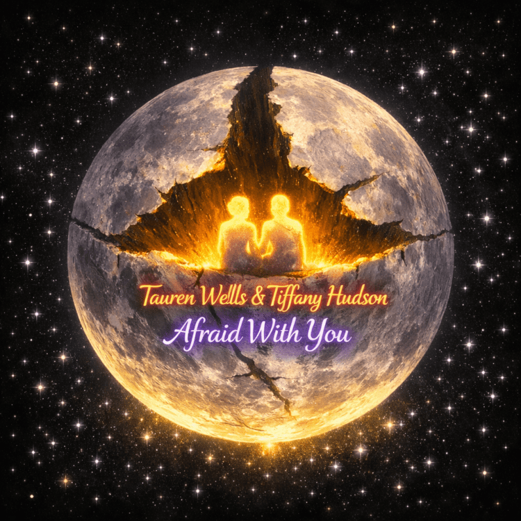 Tauren Wells & Tiffany Hudson “Afraid With You” Share Worthy Song Visual Art