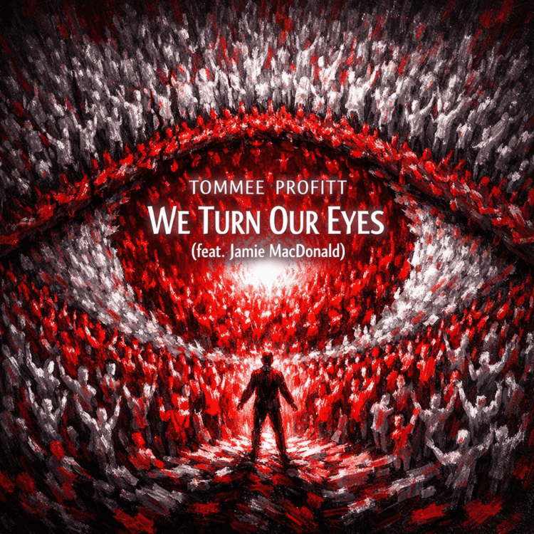 Tommee Profitt We Turn our Eyes Visual ARt