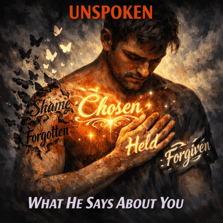 Unspoken "What He Says About You" Melodies of Mercy Visual Art on GoodChristianMusic.com