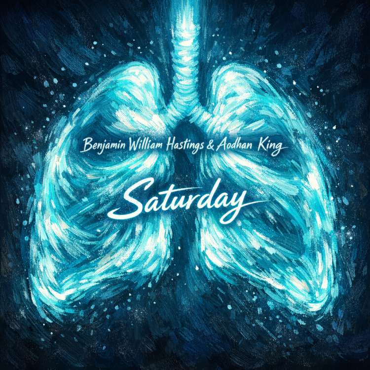 Benjamin William Hastings & Aodhan King “Saturday” New Song Alert Visual Art