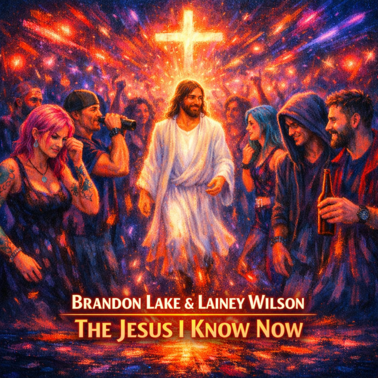 Brandon Lake & Lainey Wilson The Jesus I Know Now Visual Art