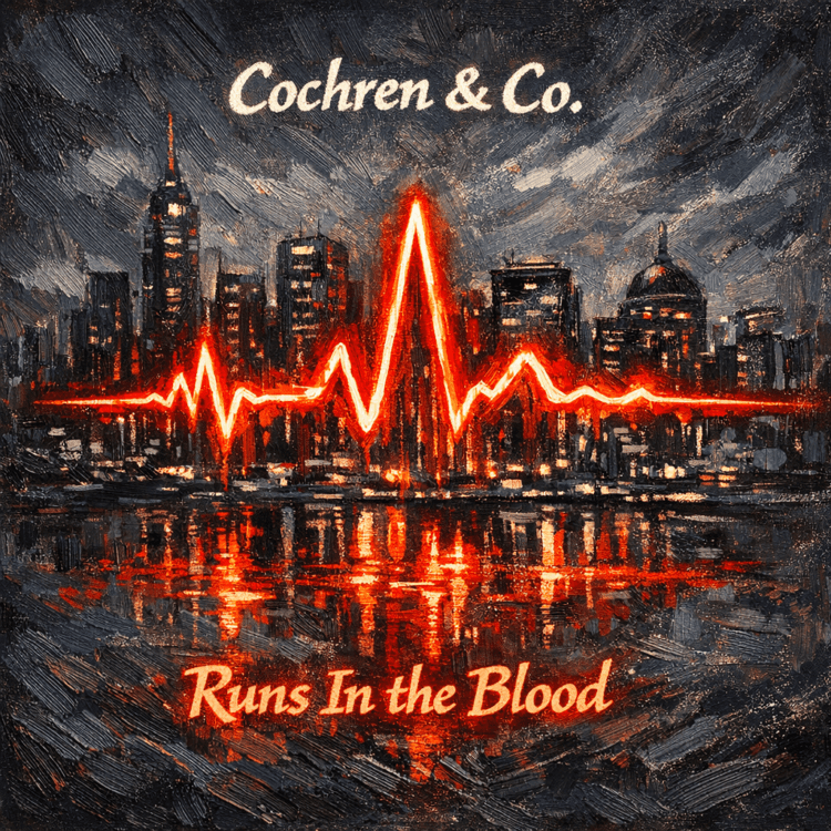 Cochren & Co. Runs in The Blood Visual Art